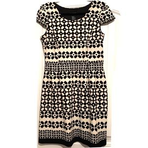 Enfocus Studio Pattern Fitted Dress